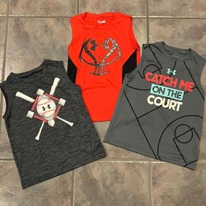 Bundle of Under Armour sz 6 and xs tanks